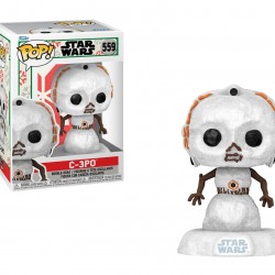Funko Pop! Disney Star Wars: Holiday - C-3PO (SNWMN) #559 Bobble-Head Vinyl Figure