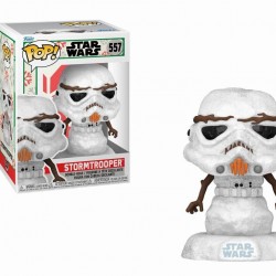 Funko Pop! Disney Star Wars: Holiday - Stormtrooper #557 Bobble-Head Vinyl Figure