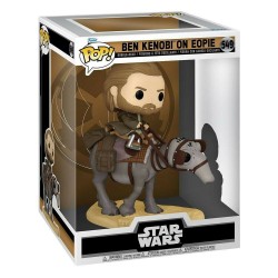 Funko Pop! Disney Deluxe: Star Wars - Ben Kenobi on Eopie #549 Bobble-Head Vinyl Figure