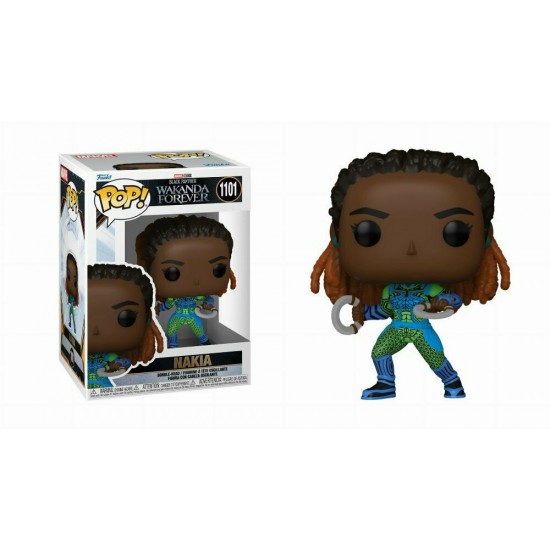 Funko Pop! Marvel: Black Panther Wakanda Forever - Nakia #1101 Bobble-Head Vinyl Figure